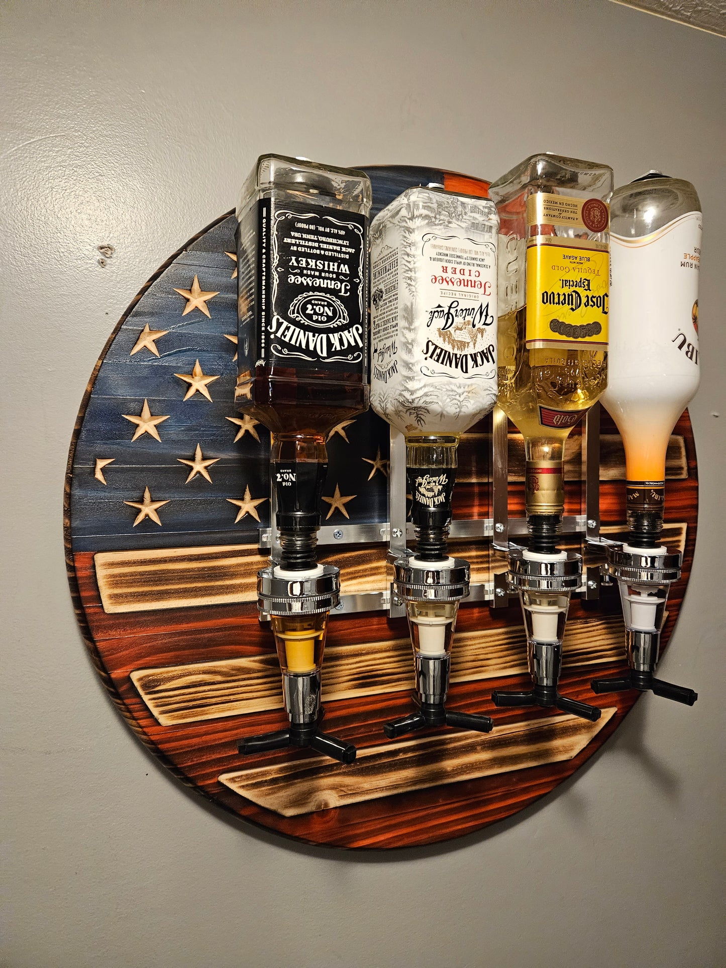24" Flag Drink Dispenser