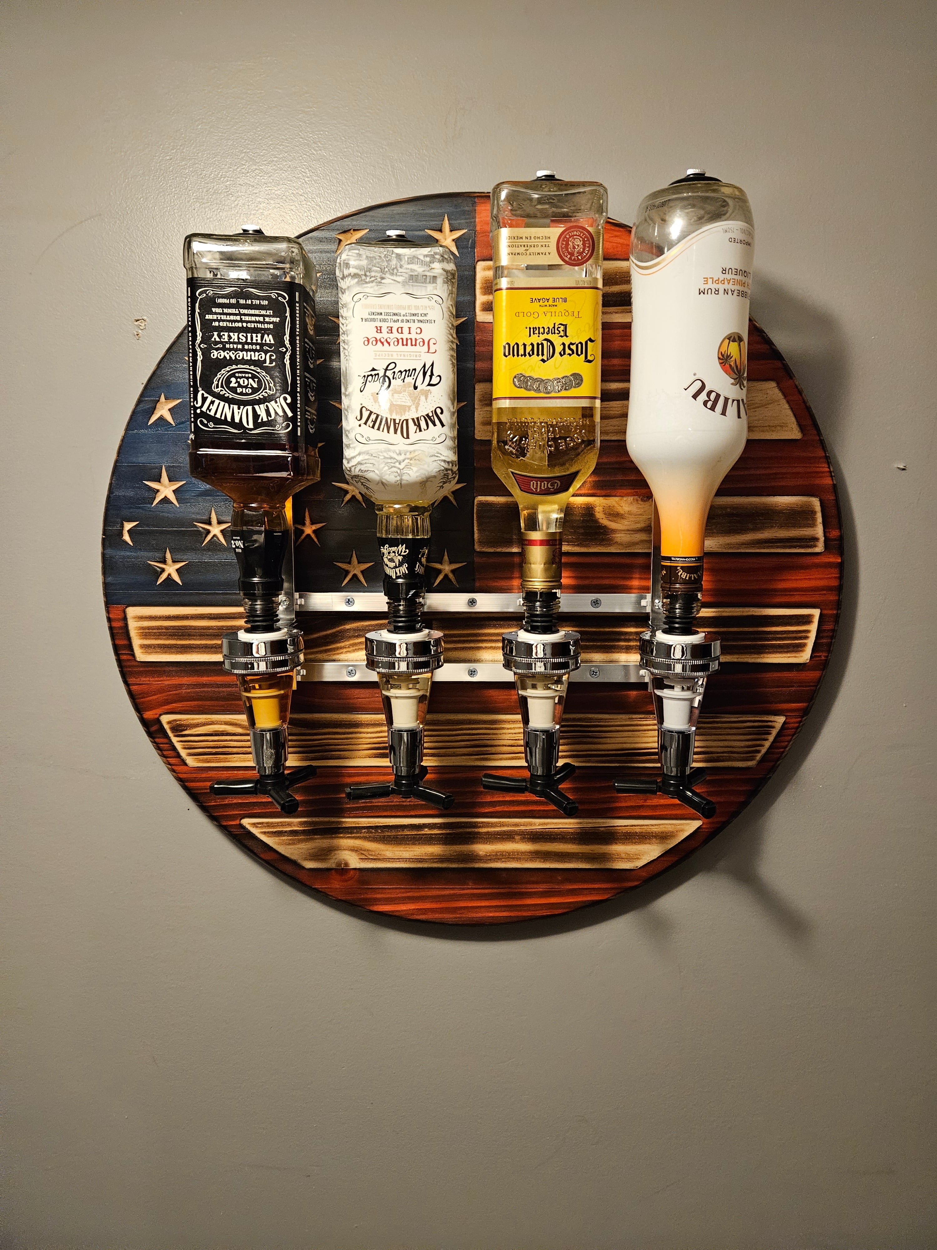 American Flag 2-Liter Drink Dispenser