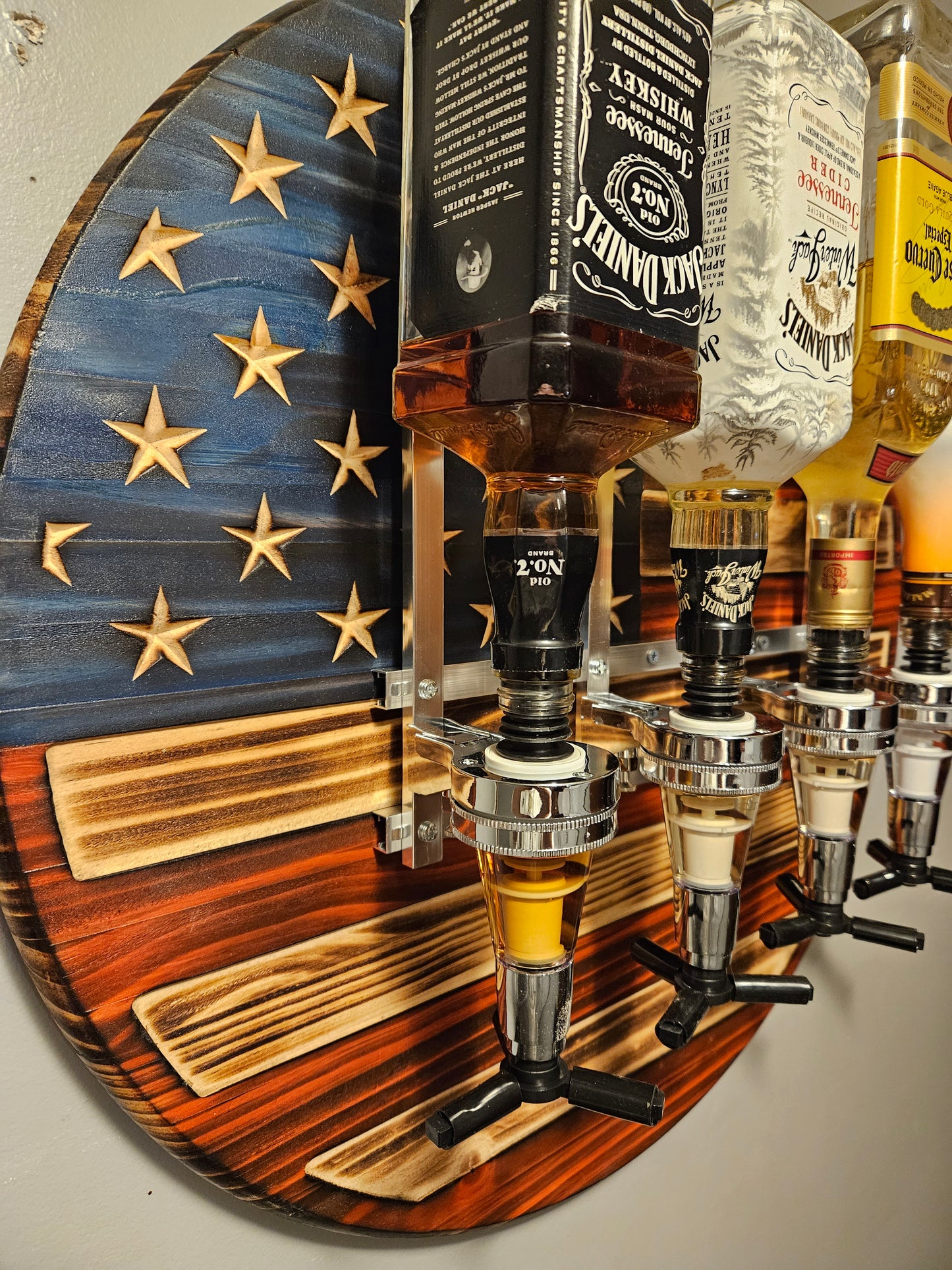 24" Flag Drink Dispenser