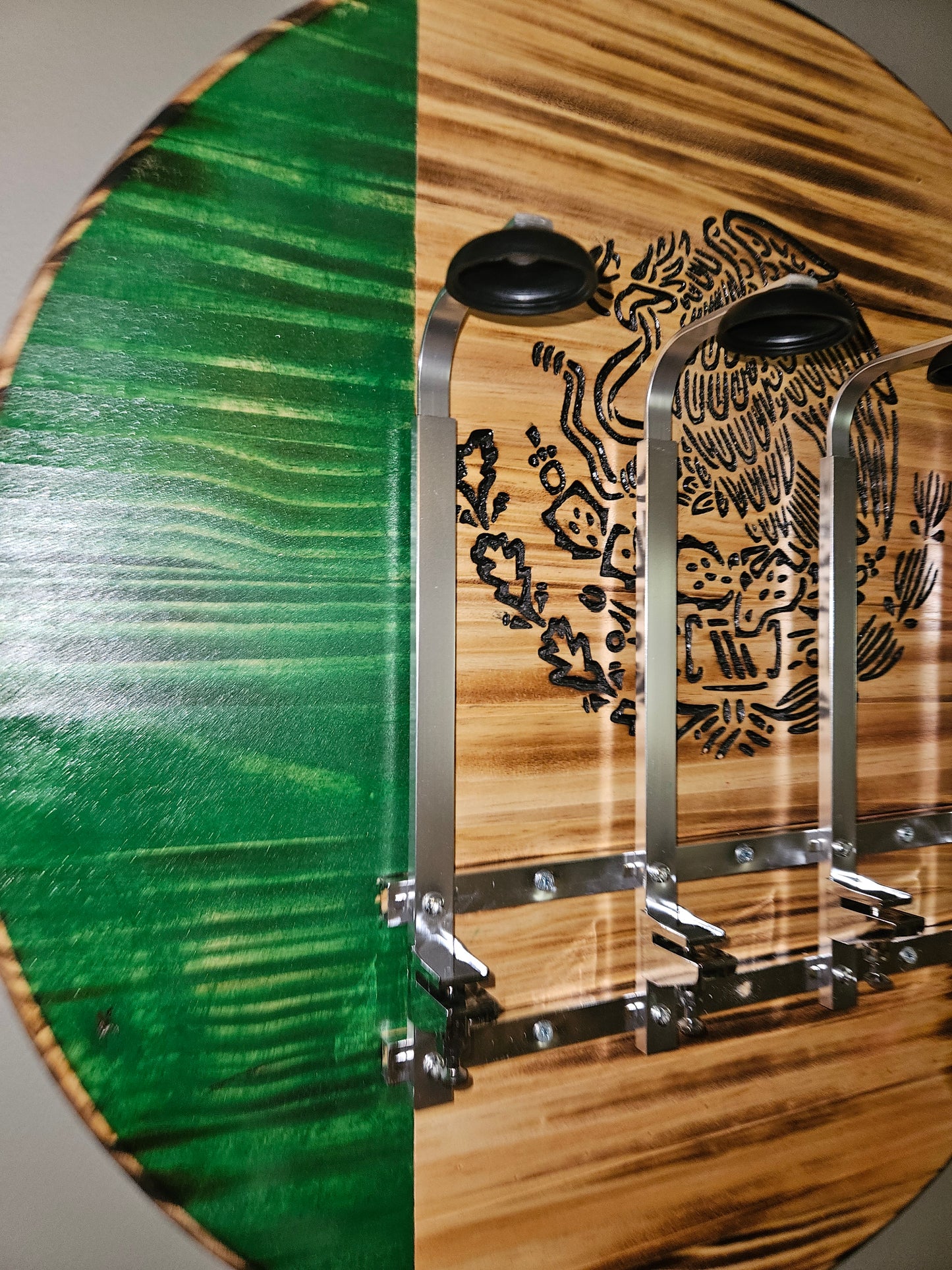24" Mexico Flag Liquor Dispenser